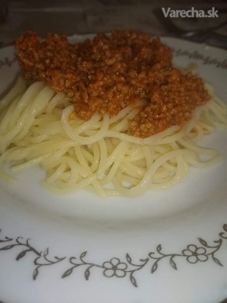 Špagety s mletým mäsom recept
