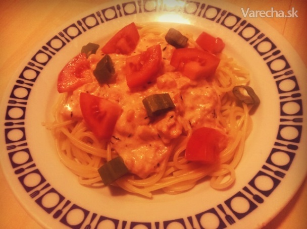 Špagety so šalotkou a paradajkami recept