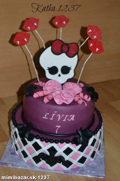 Monster High tortička
