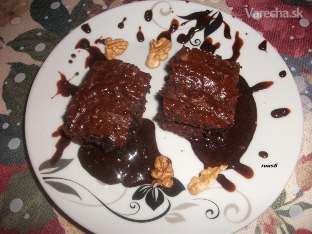 Čokoládové fitness brownies (fotorecept) recept