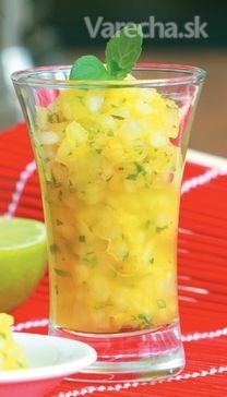 Tatarák z čerstvého ananásu recept