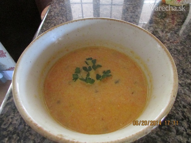 Mrkvová osviežujúca polievka recept