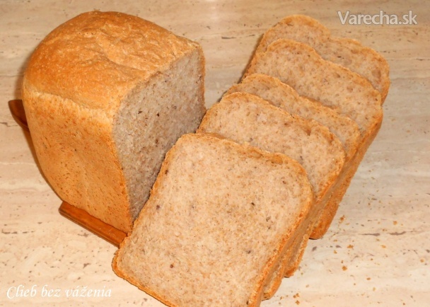 Chlieb z pekárničky bez váženia (fotorecept) recept