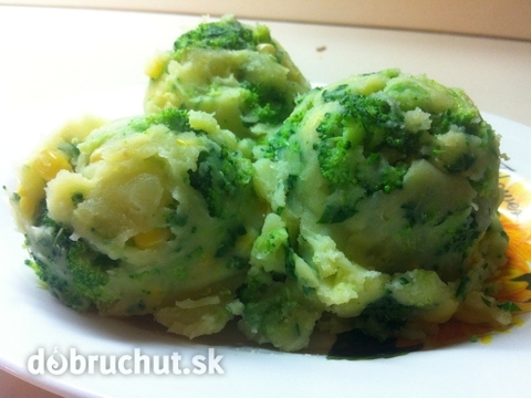 Zemiakovo-brokolicové pyré