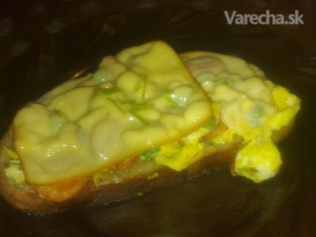 Zapečený chlieb s mini zeleninovou omeletou (fotorecept) recept ...