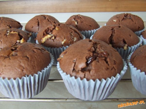Kakaovo citrónové muffiny