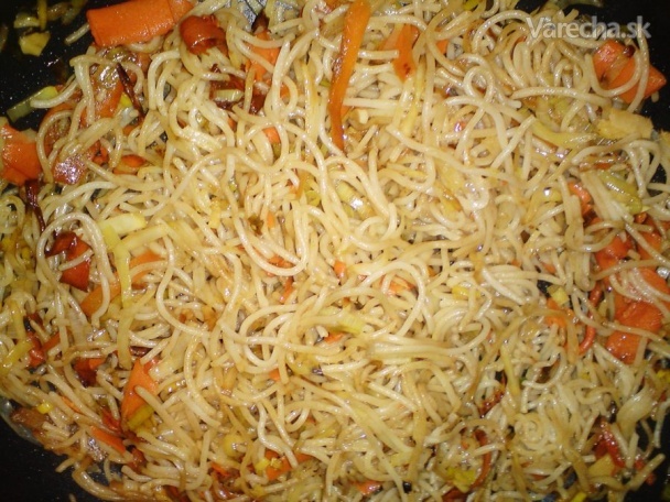 Špagety na čínsky spôsob recept