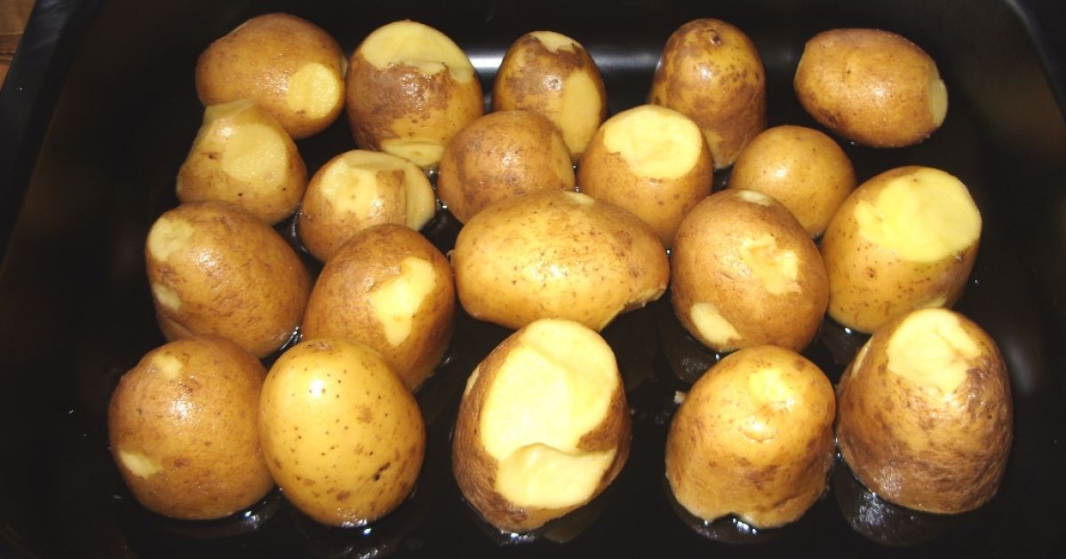 Pečené zemiaky s bazalkou, fotogaléria 2 / 8.