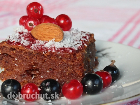 Kakaovo-cuketový VEGAN koláč