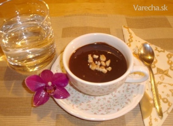 Horúca čokoláda alebo aj čokoládové fondue recept