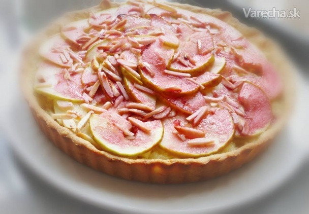 Jablkovo-mandľový koláč Apple and frangipane tart (fotorecept ...