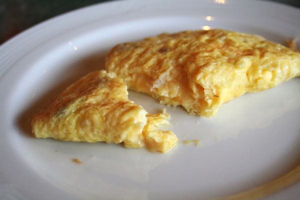 Syrová omeleta