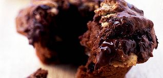 Muffinky troch druhov čokolád podľa Sedmikrásky O