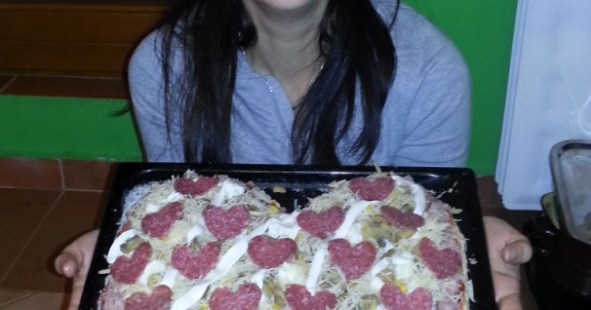 Valentínska pizza, fotogaléria 1 / 1.