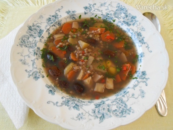 Hŕstková polievka pikantná a zdravá recept