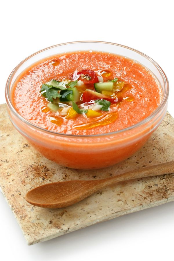 Španielska studená polievka gazpacho