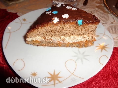 Fotorecept: Orechová torta