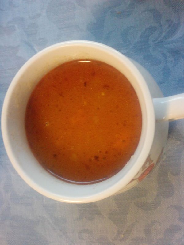 Falošná gulášová polievka z kabanosu