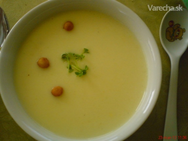 Krémová pórovo-cesnaková polievka (fotorecept) recept
