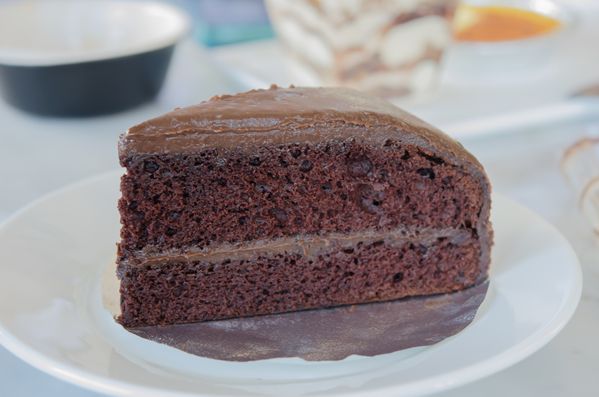 Narodeninová čokoládová torta