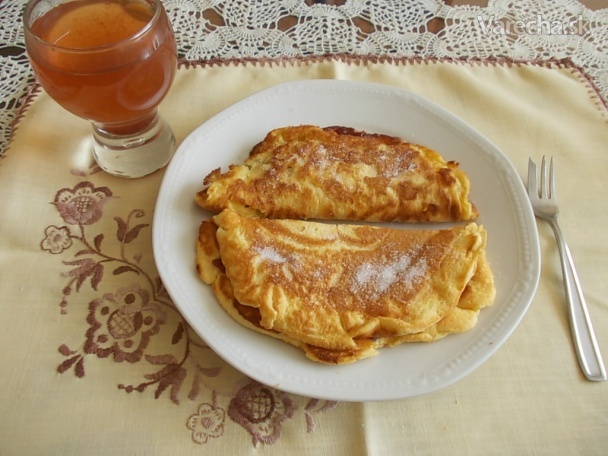 Omeleta s džemom (fotorecept) recept