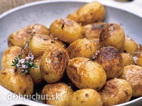 Pečené zemiaky s tymianom