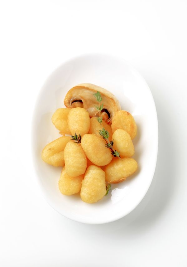 Smažené zemiakové noky