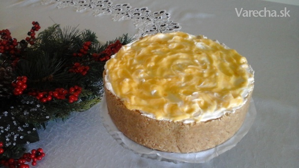Cheesecake Tvarohový koláč s citrónovým maslom (fotorecept ...