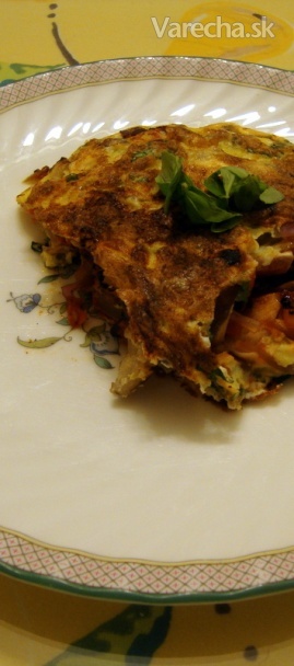 Zeleninová omeleta na odľahčenie (fotorecept) recept