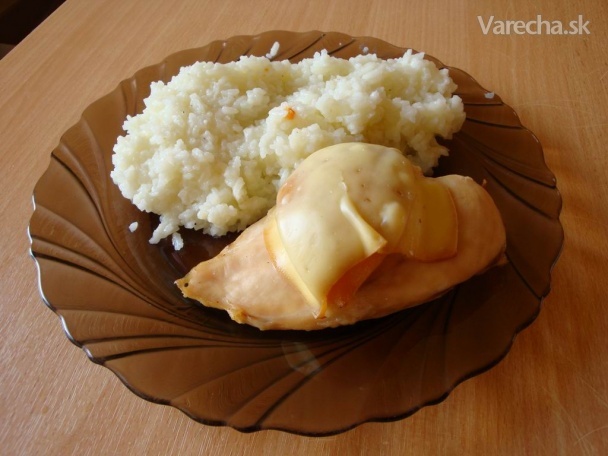 Kuracie mäso s broskyňou, syrom a ryžou (fotorecept) recept ...