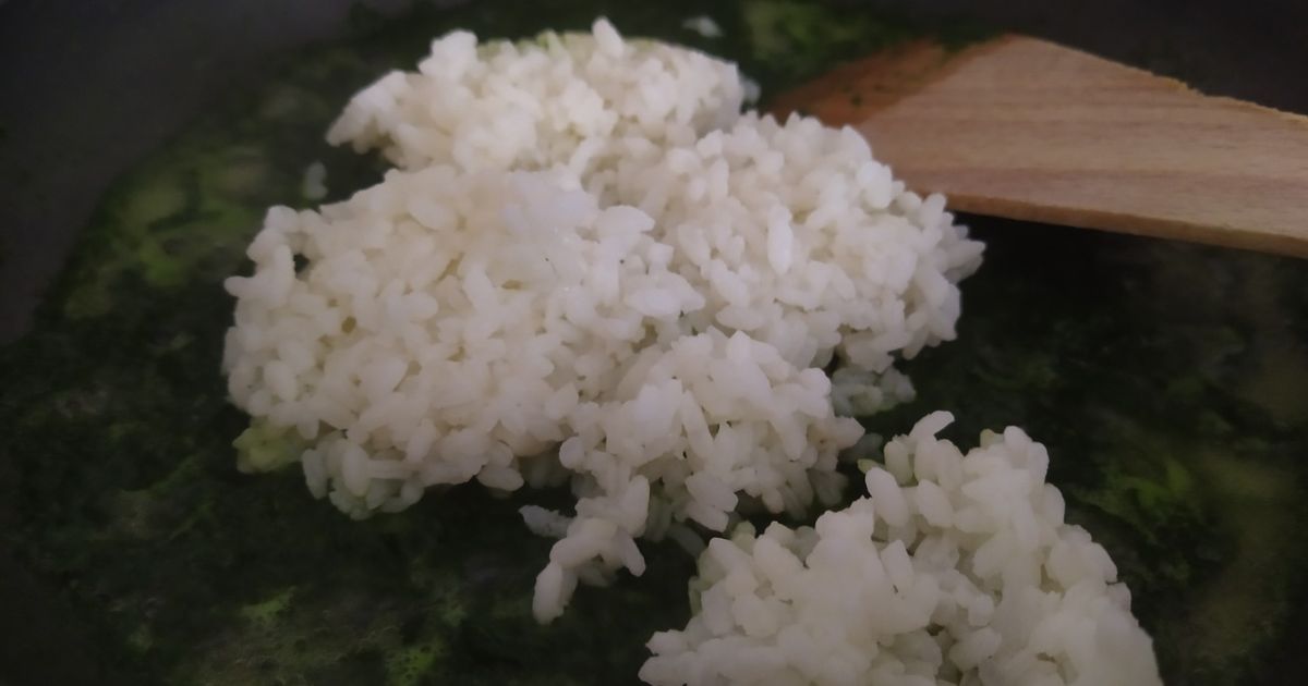 FOTORECEPT: Špenátová ryža, fotogaléria 3 / 5.