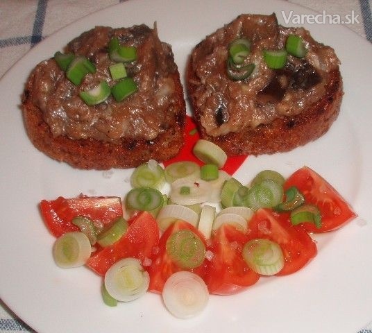 Baklažán a´la tatársky biftek recept