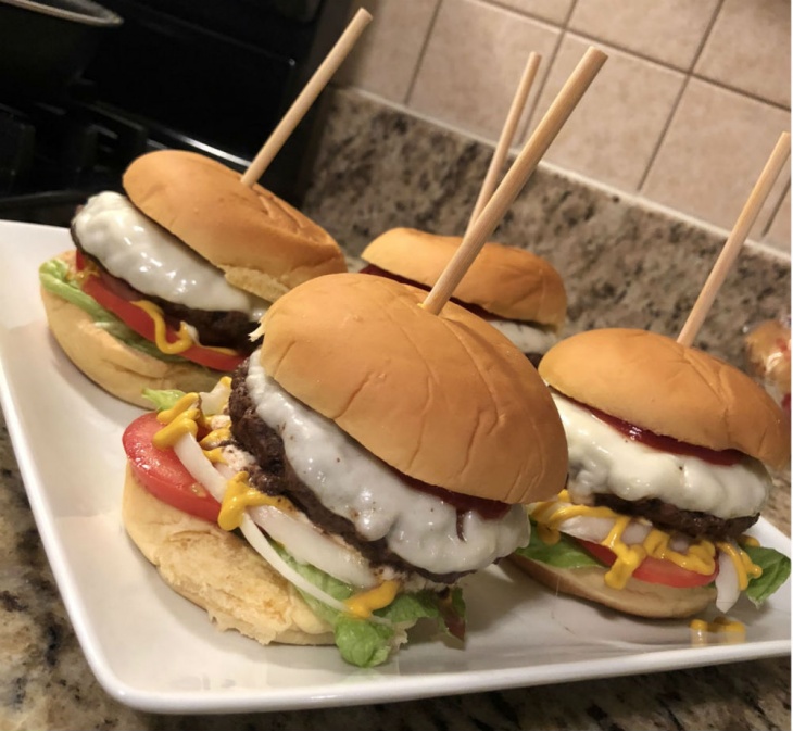 Domáci hovädzí hamburger recept
