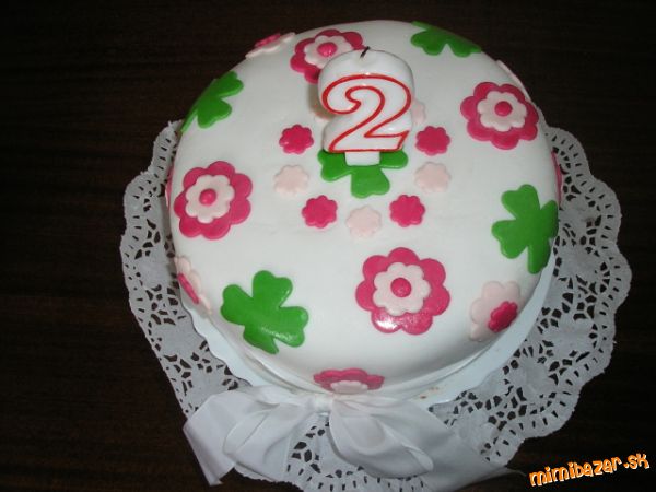 Adrianke k narodeninám Bezlepková torta