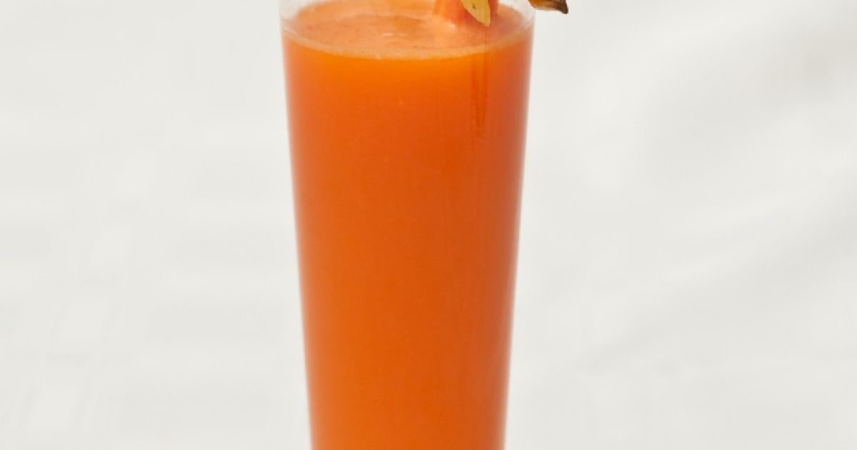Mrkvovo- ananásový drink, fotogaléria 1 / 1.