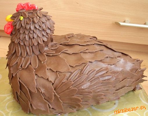 Veľkonočná torta sliepka...