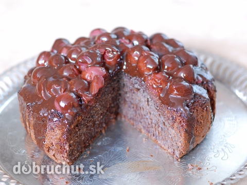 Fotorecept: Pudingová čokoládovo-maková torta