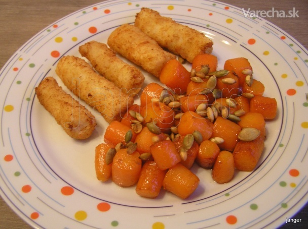 Rybie prsty a zázvorová mrkva (fotorecept) recept