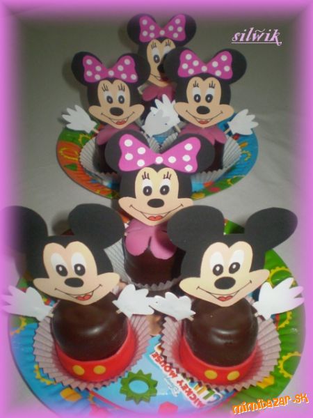 Mickey a Minnie na párty RECEPT 24262