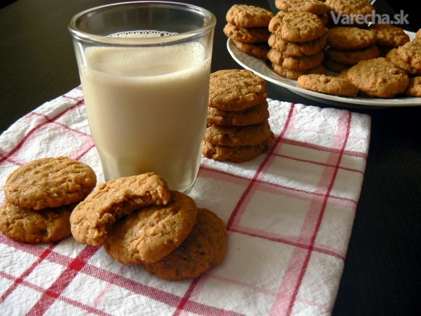 Cookies z arašidového masla (fotorecept) recept
