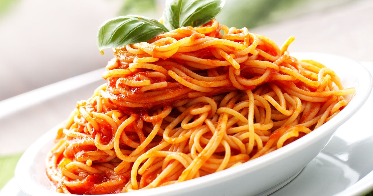 Špagety s rýchlou omáčkou zo sušených paradajok, Fotka č. 1 ...