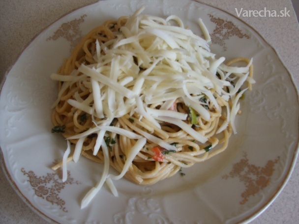 Bylinkové špagety (fotorecept) recept