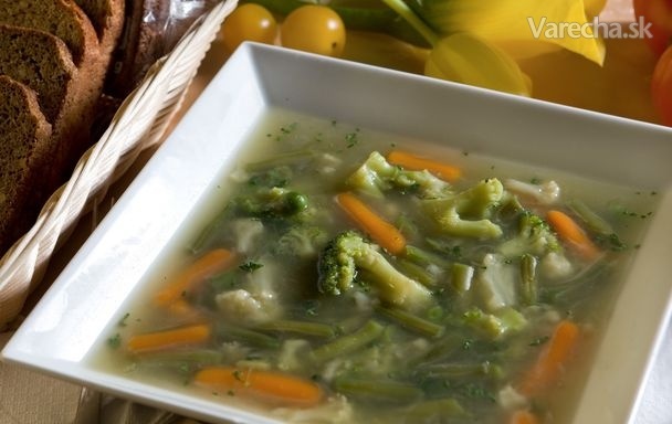 Jednoduchá zeleninová polievka recept