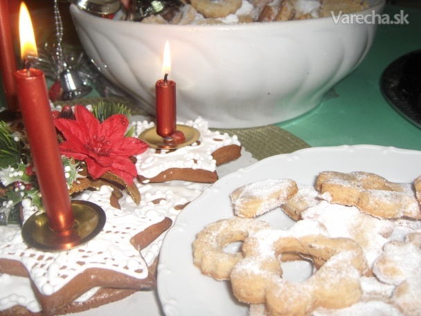 Drobné vianočné pečivo (fotorecept) recept