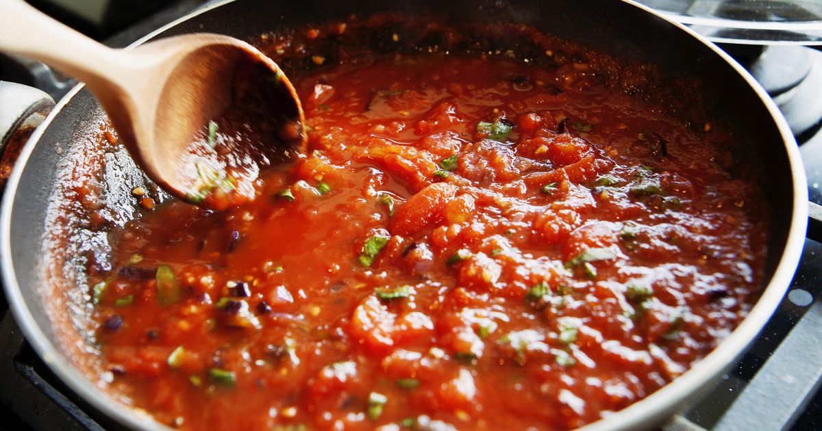 Základná paradajková omáčka (Marinara) recept 35min ...
