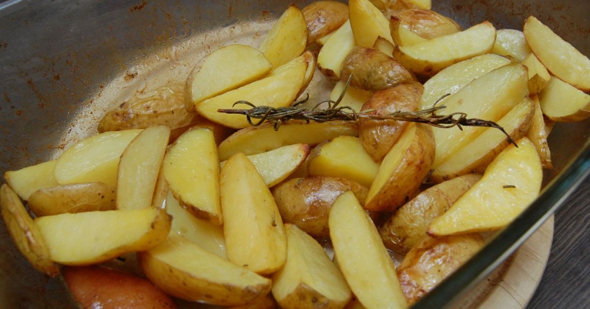 Grilované zemiaky na víne s vôňou timiánu, fotogaléria 1 ...