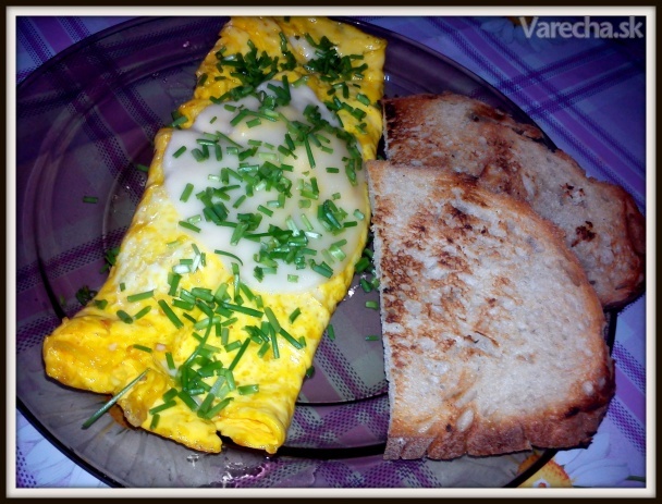 Syrová omeleta recept