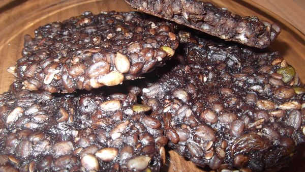 FOTORECEPT: Kakaové chrumkavé placky s krúpami