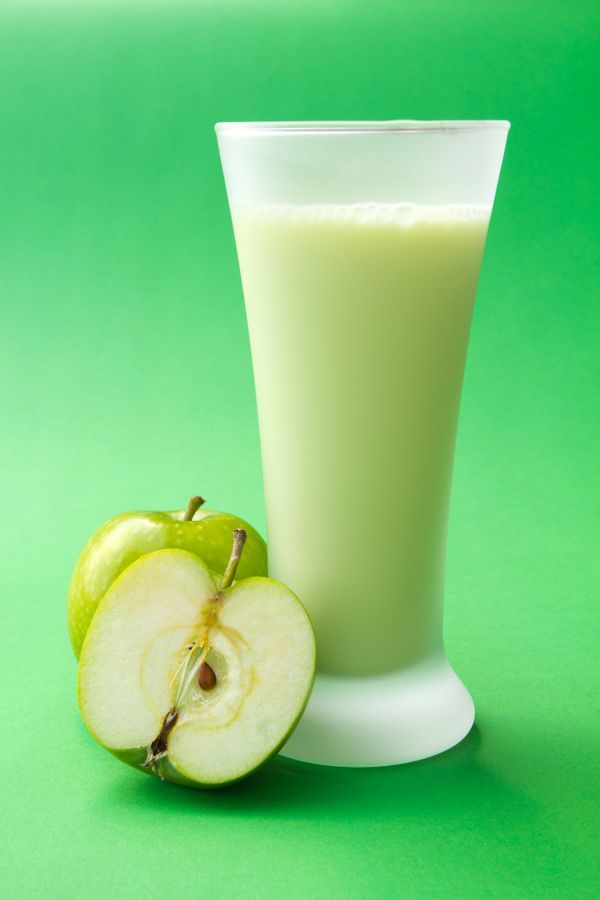 Acidofilné mlieko s jablkovým pretlakom