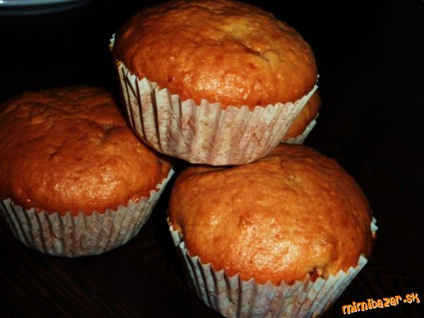 Jablkovo jablkové muffins